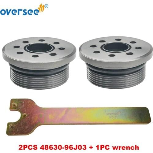 48630-96J03 Screw Trim Cylinder with Seals and Wrench For Suzuki Outboard Motor 90-250HP; 48630-96J00; 48630-96J01