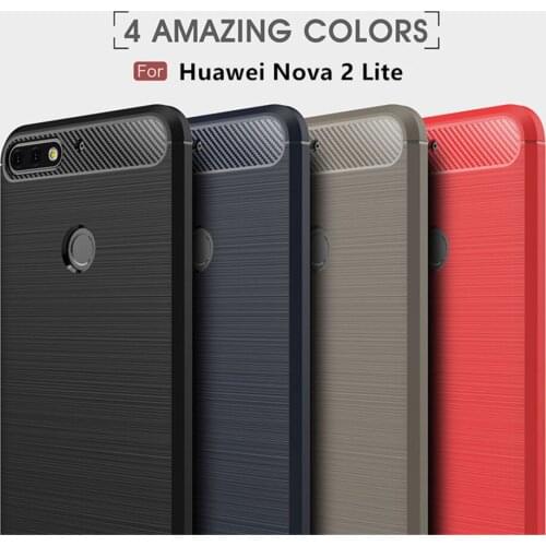 For Huawei Nova 2 Lite Case 5.99 inch Luxury Full Soft Silicone Cover Case For Huawei Nova2 Lite nova2Lite LDN-AL00 Phone Cases