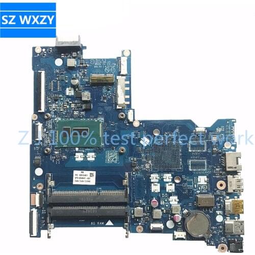 For HP 15-AY Series Laptop Motherboard 854947-601 854947-001 With SR244 I3-5005 CPU BDL50 LA-D703P MB 100% Tested Fast Ship