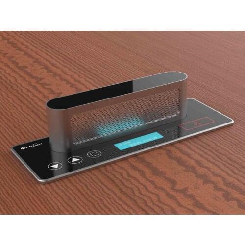 Touch screen Lift microphone transverse beam array mic Condenser Conference system