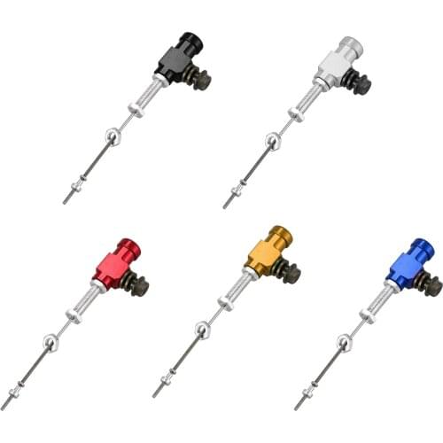 Topteng Modified Hydraulic Clutch Cable Brake Pump Cylinder For Universal Motorcycle Silver Motorcycle Accessories