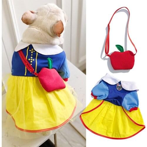 Summer New Pet Clothes Dog Skirt Tumpsuit Short Skirt Knitted Cute Skirt Cat And Dog Party Pet Supplies Cute Pet Dog Clothes Pet