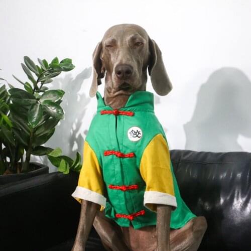 Large Dog Clothes Autumn and Winter Dog Coats Golden Retriever Labrador Doberman Retro Style Dog Jacket Dog Accessories