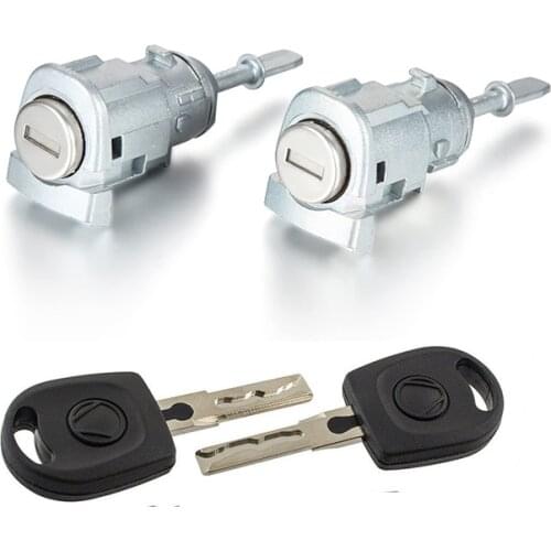 OE 604837167/168 LEFT RIGHT DOOR LOCK BARREL CYLINDER FOR VW GOLF 4 IV MK4 BORA A6 SKODA FABIA POLO 1997-2003 NEW HIGH QUALITY