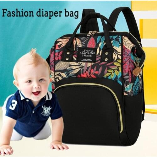 Baby nappy bags diaper bag backpack fashion diaper bag for girls waterproof mummy stroller bag travel backpack mom changing bags