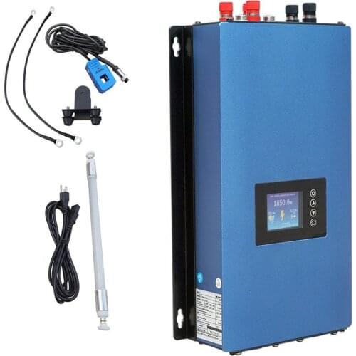 1000W grid tie inverter MPPT Pure Sine Wave AC output wind turbine generator with LCD&Dump Load resistor