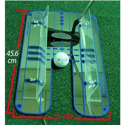 2017 Hot sale Golf miroir de formation mettre Alignment Eyeline New Aid pratique formateur Portable
