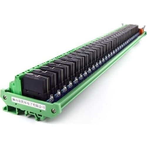 32-way power relay dual module, compatible with NPN/PNP24V PLC driver board