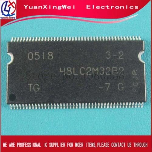 Free Shipping MT48LC2M32B2TG-7:G MT48LC2M32B2TG-7G MT48LC2M32B2TG MT48LC2M32B2 48LC2M32B2 48LC2M32 2M32 10pcs