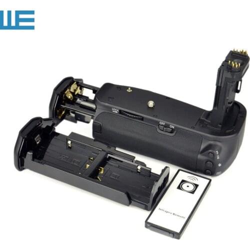 BG-E13 Battery Grip + IR Remote+ 6 AA Battery Solt + LP-E6 Battery Hold for Canon EOS 6D Digital SLR Camera