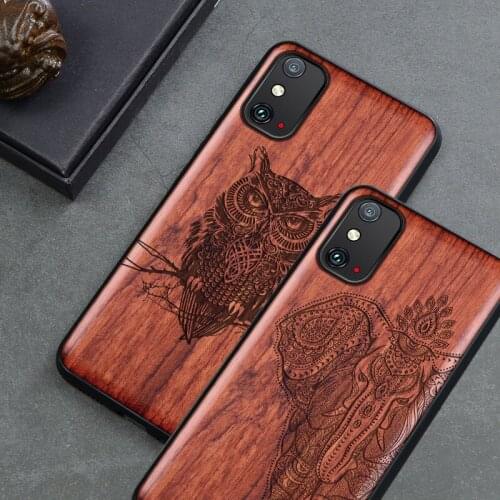 Wood Phone Case For Huawei Honor X10 Max Luxury Cover For Huawei Honor x10 Honor x10 max Wooden Slim Case Cover