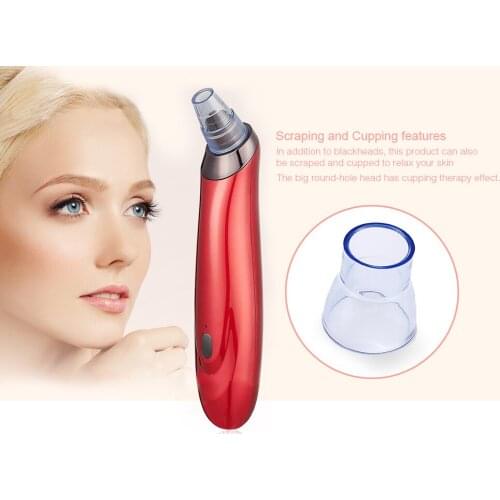 Face Acne Black Dot Pimple Blackhead Remover Electric Microcrystalline Blackhead Vacuum Cleaner Pore Blackhead Skin Care Machine