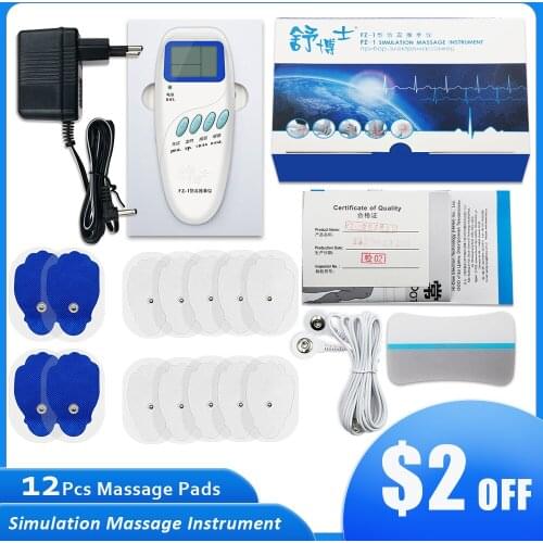 FZ-1 Electrical Muscle Stimulation Body Massage Quick Result Therapeutic Apparatus Low Frequency Electronic Cervical Spine