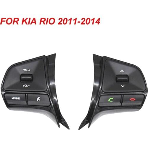 Steering Wheel bluetooth Audio control buttons For KIA RIO 2011 2012 2013 2014 Multifunctional car accessories
