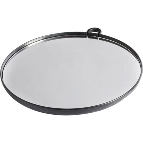 11.4'' Round Handheld Mirror for Personal or Professional Use, Hairdressers Barbers, Salons, Stylists and Many Others