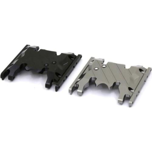 Metal Skid Plate Transmission Mount for Axial SCX10 II AXI90075, with Screws