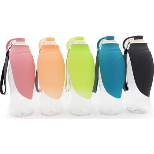 Fashion Pet Dog Water Portable Bottle Small Large Dog Travel Cat Drinking Bowl Outdoor Pet Water Dispenser Feeder Pet Product