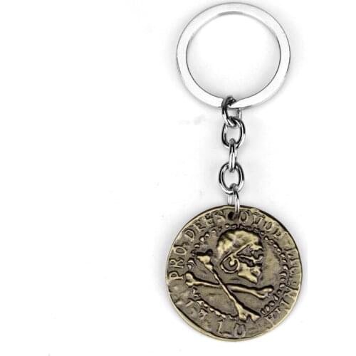 Uncharted Key Chain Mysterious sea area Key Rings For Gift Chaveiro Car Keychain Jewelry Game Key Holder Souvenir YS11374