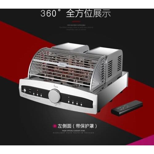 2021 new Yaqin MS-90B Vacuum Tube integrated amplifier Pure Power AMP With Bluetooth Input UL: 55W*2 TL: 28W*2 KT88EH*4