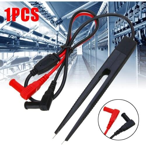 NEW SMD Test Clip Tweezers Meter Inductance Test Clip Probes Measuring Tool For Resistor Multimeter Capacitor