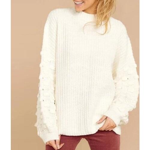 2020 Autumn winter Womens Streetwear Sweaters and Pullovers Casual Long-sleeved Sweaters Student Fashion Round Neck Sweaters