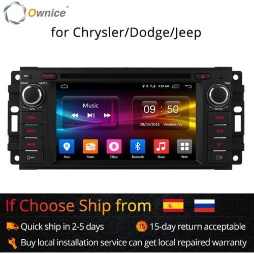 Ownice C500 Android 6.0 Octa Core car dvd player for Jeep grand wrangler 2015 patriot compass journey gps navi radio 4G LTE SIM