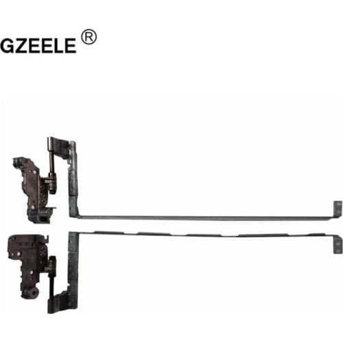 GZEELE New Laptop LCD Hinges for Toshiba Satellite A300 A305 PN:L:6053B321301 R:6053B0321201 LCD Laptop Hinges Left & Right NEW
