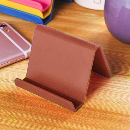 Mini Portable Mobile Phone Holder Candy Fixed Cellphone Holder Home Supplies Kitchen Accessories Decoration Smartphone Rack