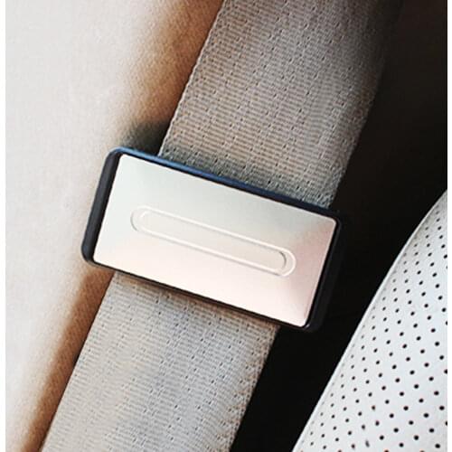 2Pcs Adjustable Car Safety Belt Clip Vehicle Universal Seat Belts Holder Stopper Buckle Clamp Car Seat Belt Accessories