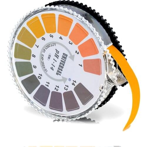5M/Roll Alkaline Acid Indicator Meter Test Paper 1-14 PH Meters For Water Urine Saliva Soil Litmus Accurate Measuring