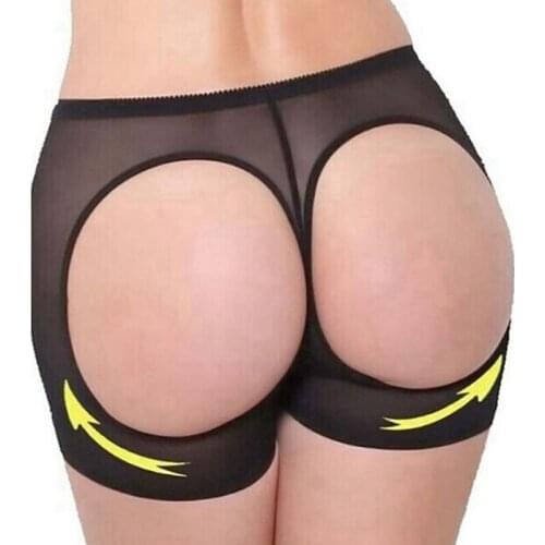 Women Butt Lifter Body Shapers Ultra-thin Breathable Elastic Mesh Shorts Body Building Supports Briefs
