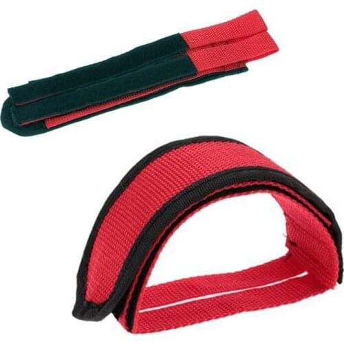 1pair Nylon Bicycle Pedal Straps Toe Clip Foot Strap Belt Adhesivel Bicycle Pedal Tape Fixed Gear Cycling Cover
