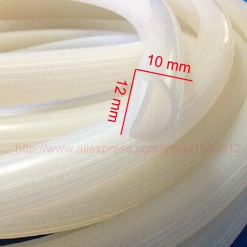 12 mm x 10mm E article high temperature resistance oven silicone rubber sealing strip