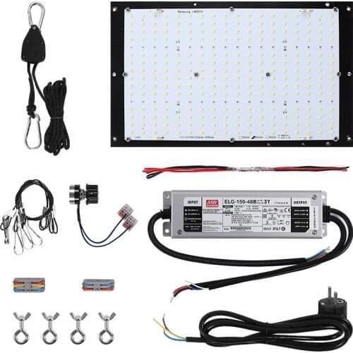 150W Samsung V2 quantum led lamp board lm301b full spectrum with deep red 660nm for growth and flowering