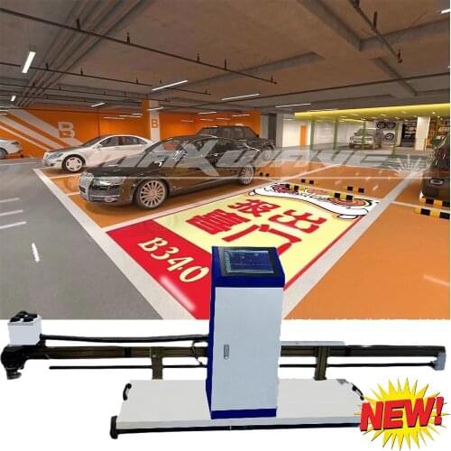 3D Floor Painting Machine Smart Garage Park Large Automatic Ground Inkjet Printing Graffiti Robot