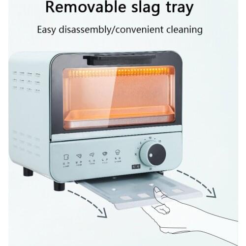 6L Household Electric Baking Oven Toaster Pizza Bakery Machine Multifunction Mini Oven 800W with 30min Timer Baking