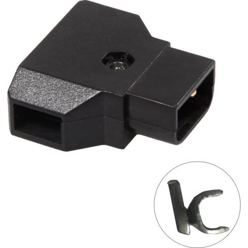 D-Tap Dtap Power TAP Male Rewirable DIY Socket for Camcorder Rig Power Cable V-mount Anton Camera Battery