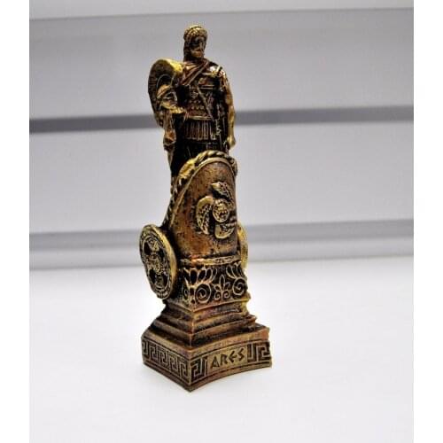 Trinket Decorative Ares Sculpture Trinket Accessories Height: 17 cm. Width: 5 × 5 cm