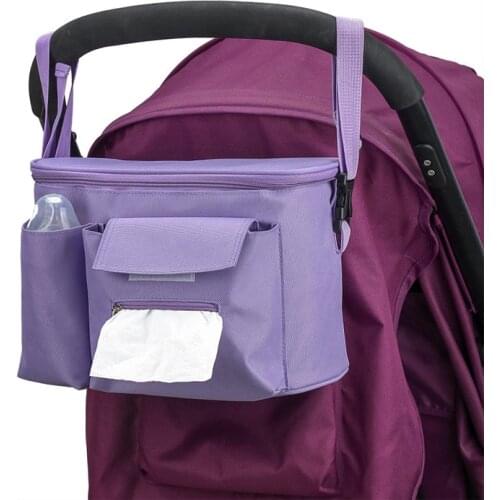 Baby Stroller Diapers Bag For Children Cart Trolley Bottles Nurse Packages Mom Maternity Fashionable Travel Storage Handbags