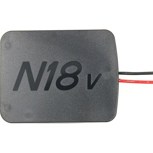 For Milwaukee 18V M18 Battery Adapter Power Connector Adapter Dock Holder With 12 Awg Wires Connectors Power Black in stock