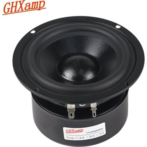GHXAMP HIFI 4 INCH 70W Woofer Mediant Speaker low-frequency HIFI Desktop Bookshelves Home Theater Bass Speaker 1PCS