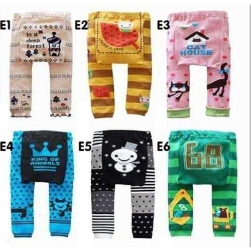 Hooyi baby girl pants cartoon pp warmers cotton legging tights animal baby boy clothes pants girls underpants 80 90 95