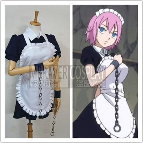 Fairy Tail Barugo Virgo the "Maiden" maid dress Cosplay Costume