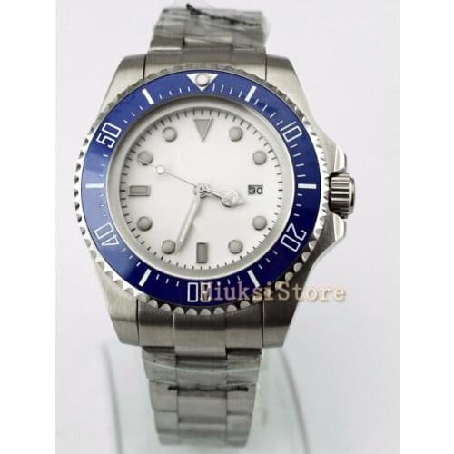 43mm black dial Ceramic Bezel Luminous GMT Date Automatic Mens Watch Date&day Classique Relogio Feminino Blanc Femmes Dames