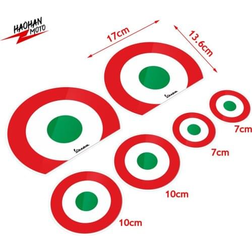 For Piaggio Vespa Decal Hidden Wound Sticker GTS GTV Sprint LX LXV etc