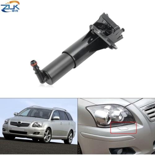 ZUK Headlight Washer Nozzle Headlamp Cleaning Spray Pump Actuator For Toyota AVENSIS T25 2006 2007 2008 85208-05021 85207-05021