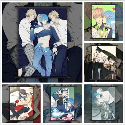 Wall Art Pictures Seragaki Aoba X Noiz Koujaku Mural Poster Animation Plastic Scroll Hanging Painting Canvas Print Home Decor