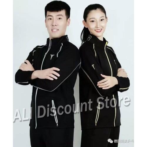 New Tibhar Jacket Training Suit Clothing With Trousers Table Tennis Jerseys Ping Pong Cloth Sportswear Sweater