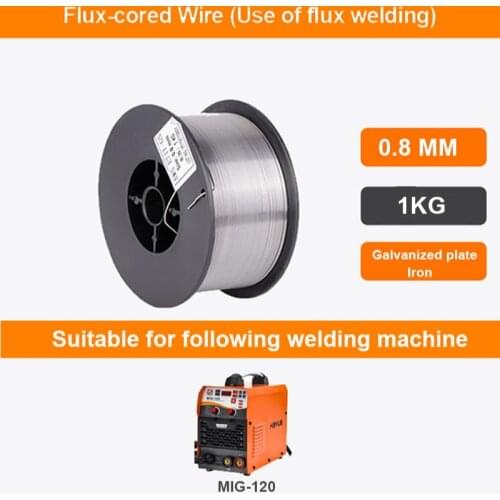 KEYUE Flux Core Wire Self-Shielded No Gas Mig Wire 1KG 0.8mm 1.0mm Carbon Steel Flux Core Wire Mig Welding Gasless Wire