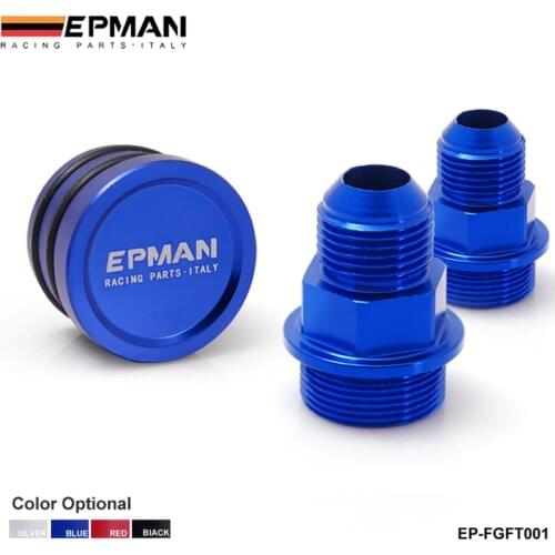 EPMAN REAR BLOCK BREATHER FITTINGS & PLUG FOR HONDA ACURA B16 B18 M28 TO 10AN EP-FGFT001